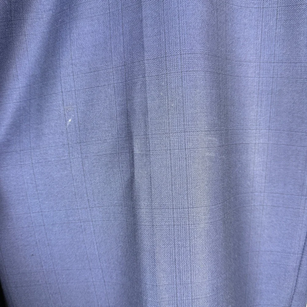 Canali 1934 Mens Blue Wool Windowpane Two Button Suit Made in Italy 1040